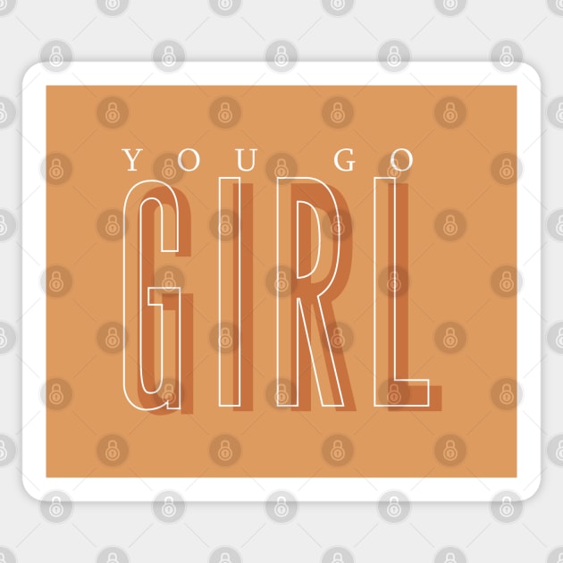 You Go Girl Sticker by Almas